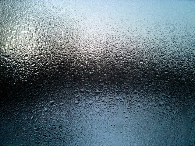 condensation on window from high humidity