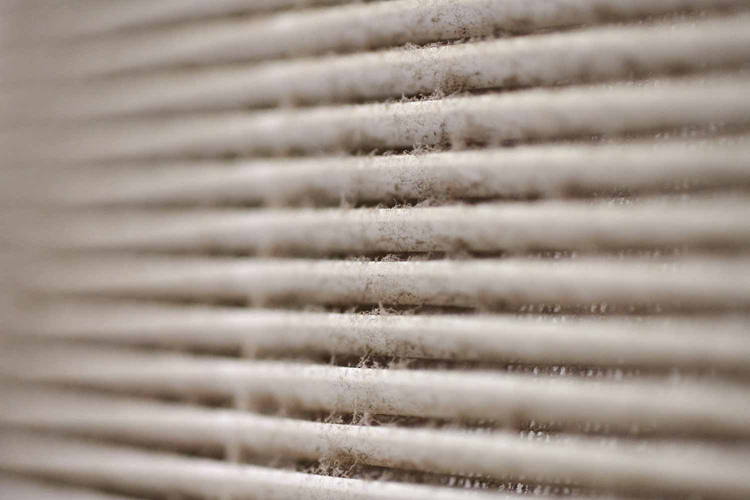 dusty air filter