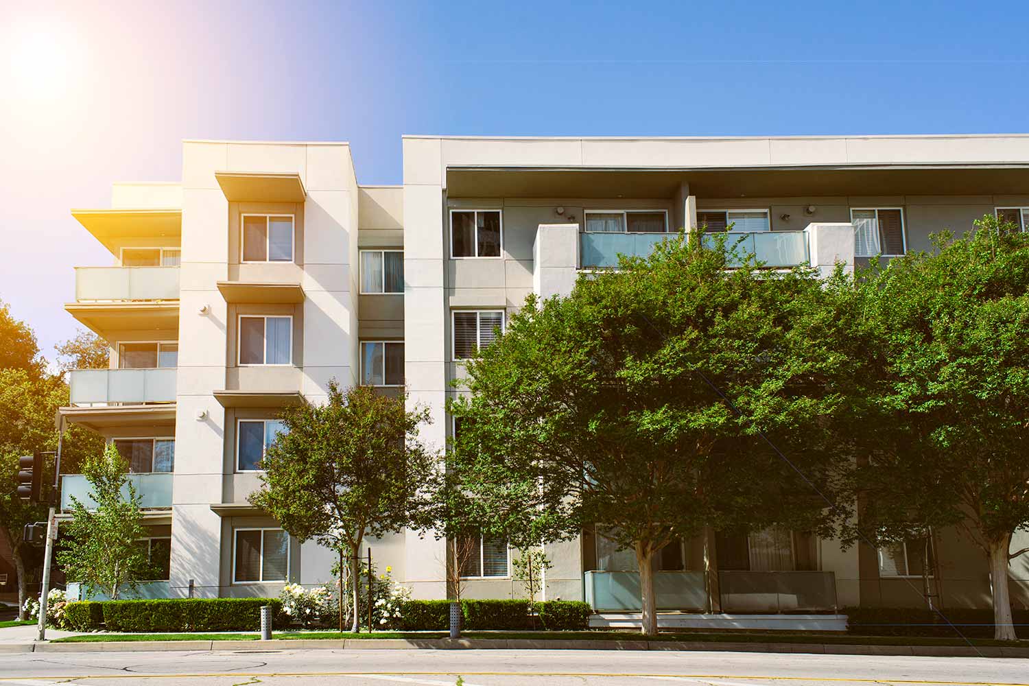 condo builiding ac units