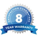 8 Year Warranty