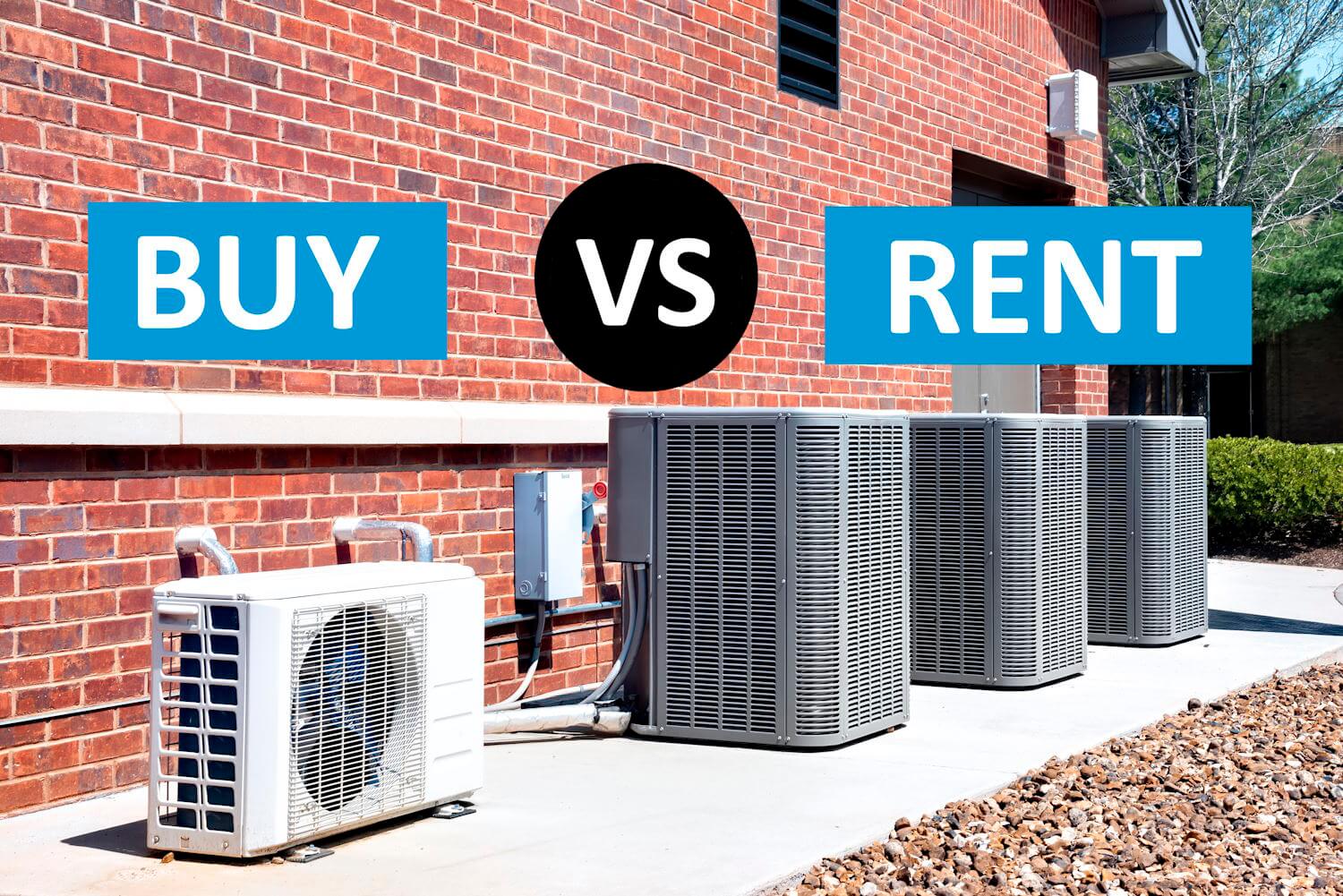 Buy vs rent your ac unit