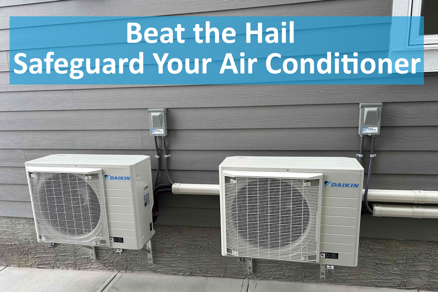 Beat the Hail Safeguard Your Air Conditioner