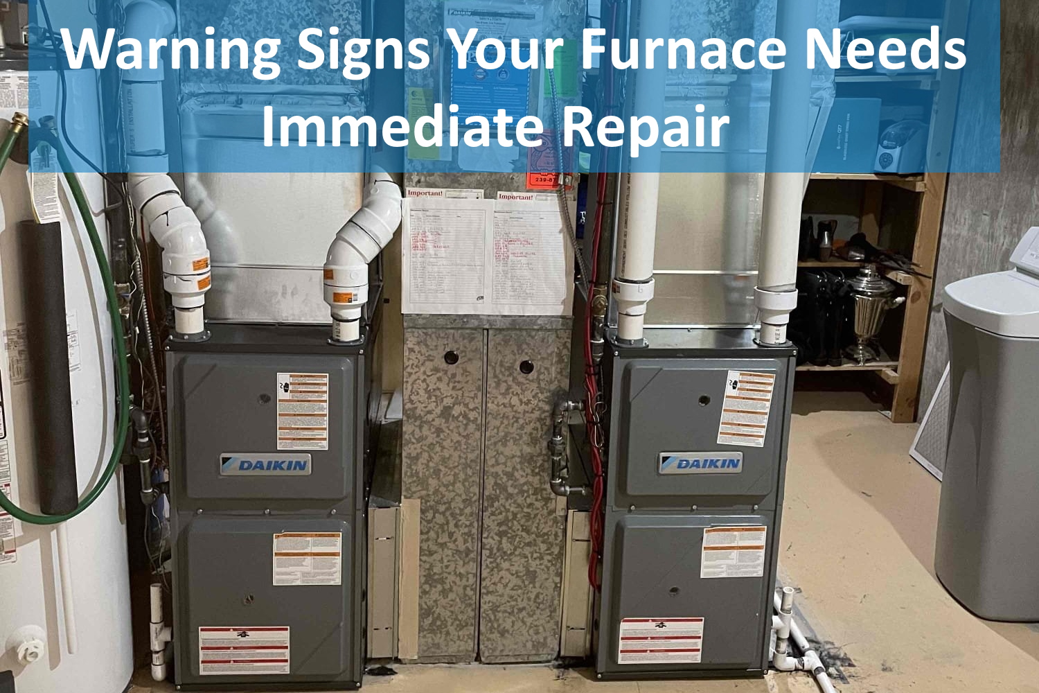 Warning Signs Your Furnace Needs Immediate Repair