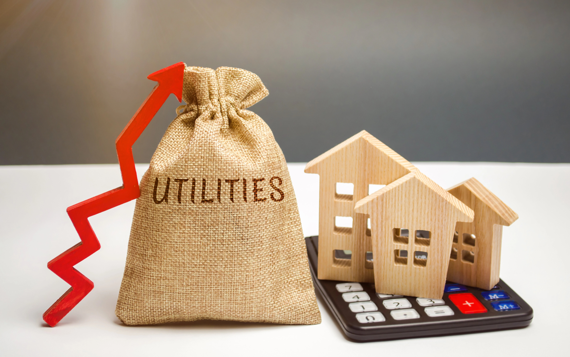 Rise in utilities