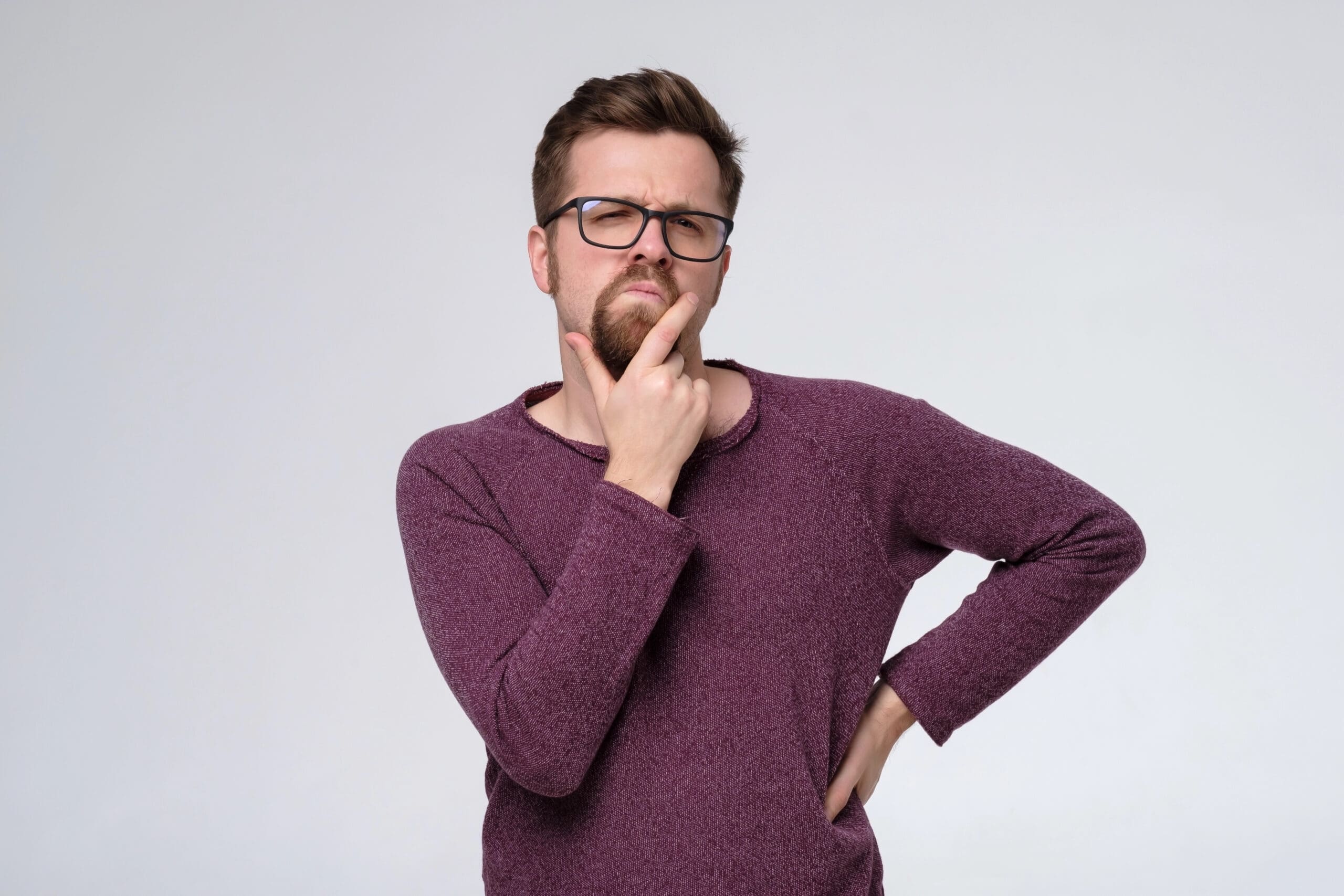 A person deciding between a boiler or a hot water tank