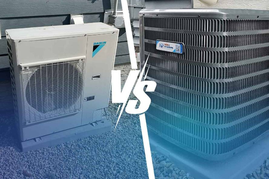 Heat pump or AC in Calgary